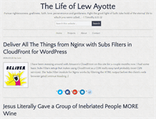 Tablet Screenshot of lewayotte.com